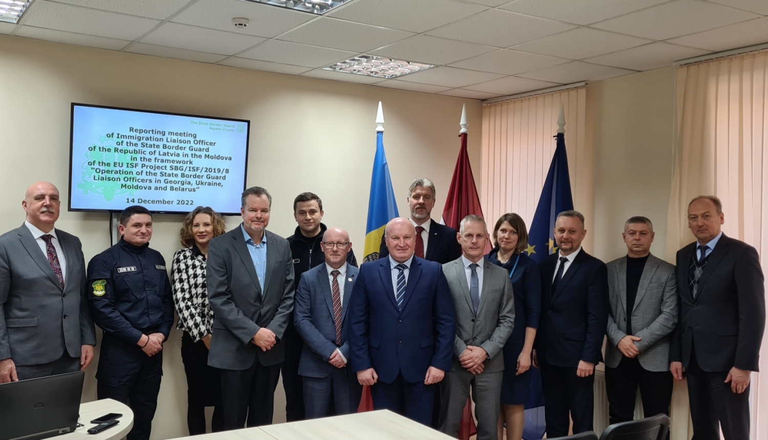 Valsts robežsardzes sakaru virsnieka aktivitātes Moldovas Republikā, Kišiņevā projekta Nr. VRS/IDF/2019/8 „Valsts robežsardzes sakaru virsnieku darbības turpināšana Gruzijā, Moldovā, Ukrainā un Baltkrievijā (2. posms)” ietvaros.