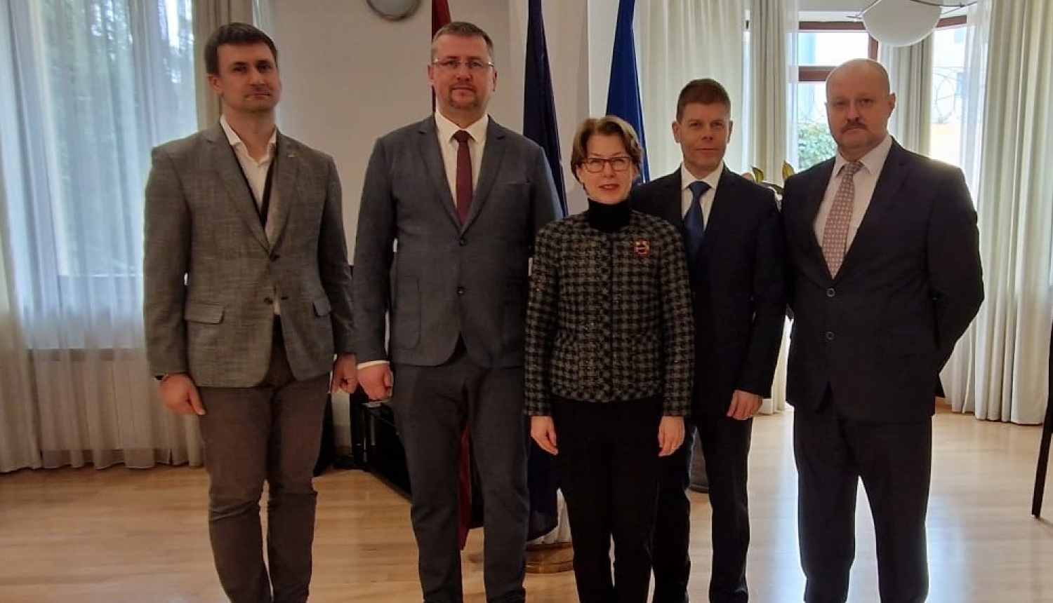 Valsts robežsardzes sakaru virsnieka aktivitātes Gruzijā, Tbilisi.