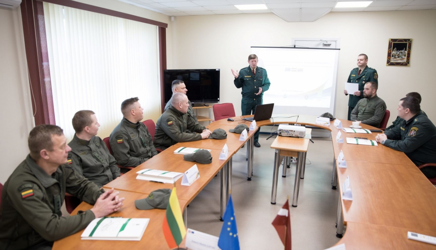 Valsts robežsardzes koledžā viesojās Lietuvas kolēģi