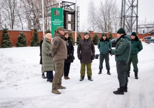 FOTO: Tiesībsarga vizīte uz robežas