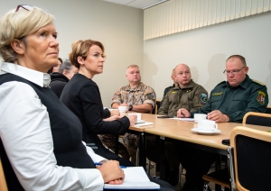 FOTO: Iekšlietu ministres vizīte Daugavpils pārvaldē