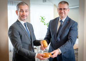 FOTO: Iestāžu vadītāju tikšanās