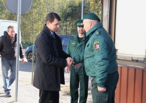 Ukrainas delegācijas vizīte Valsts robežsardzes Ludzas pārvaldē