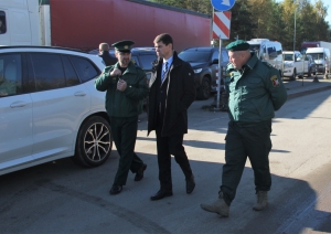 Ukrainas delegācijas vizīte Valsts robežsardzes Ludzas pārvaldē