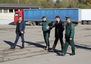 Ukrainas delegācijas vizīte Valsts robežsardzes Ludzas pārvaldē