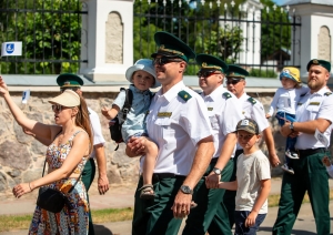 Valsts robežsardzes Daugavpils pārvalde ar godu un lepnumu piedalās Krāslavas simtgades svinību pasākumos