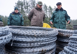 FOTO: Ministru prezidents apmeklē valsts robežu