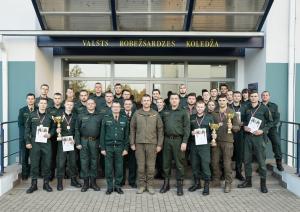 FOTO: Robežsargu norīkojumu sacensības