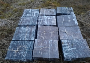 Robežsargi no Daugavas ”izzvejo” cigarešu plostu