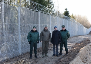 Tiekas Latvijas un Somijas Robežapsardzības iestāžu vadītāji