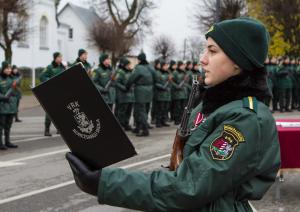 Foto: Rēzeknē norisinājās Robežsargu dienai veltītie svinīgie pasākumi