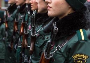 Foto: Rēzeknē norisinājās Robežsargu dienai veltītie svinīgie pasākumi