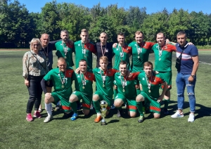 Iekšlietu ministrijas atklātā čempionāta futbola sacensībās uzvar Valsts robežsardzes komanda