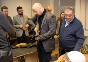 FOTO: Ārvalstu pārstāvniecību delegācijas apmeklē Valsts robežsardzi