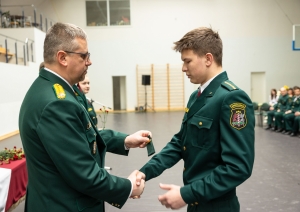 FOTO: Valsts robežsardzes koledžā aizvadīts  programmas „Robežapsardze” 45. izlaidums