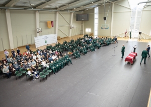 FOTO: Valsts robežsardzes koledžā aizvadīts  programmas „Robežapsardze” 45. izlaidums
