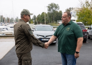 FOTO: Iekšlietu ministra vizīte VRS