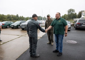 FOTO: Iekšlietu ministra vizīte VRS