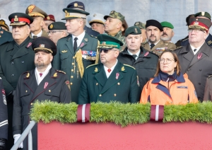 FOTO: VRS dalība militārajā parādē