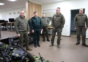 FOTO: Norisinājās Latvijas un Ukrainas robežapsardzības iestāžu vadības amatpersonu tikšanās