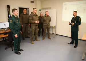 FOTO: Norisinājās Latvijas un Ukrainas robežapsardzības iestāžu vadības amatpersonu tikšanās