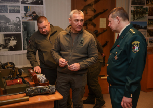 FOTO: Norisinājās Latvijas un Ukrainas robežapsardzības iestāžu vadības amatpersonu tikšanās