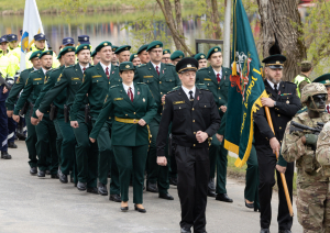 FOTO: Militārā parāde