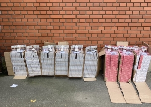 Robežsargi konstatē cigarešu nelikumīgas pārvietošanas gadījumu
