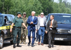 FOTO: Robežas apmeklējums