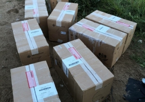 Robežsargi izņem 80 000 kontrabandas cigarešu