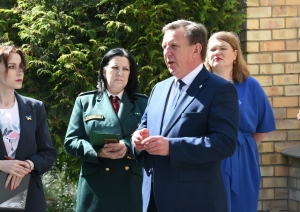 Latvija sniedz psiholoģisku atbalstu Ukrainas robežsargiem