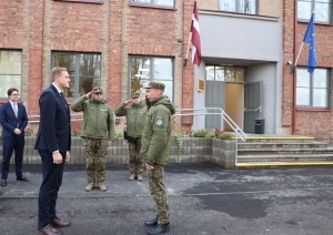 FOTO: Ministra vizīte Daugavpilī