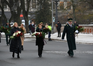 FOTO: VRS atjaunošanas 30. gadadienai veltītie pasākumi