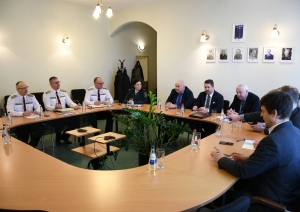 FOTO: Saeimas komisijas sēde