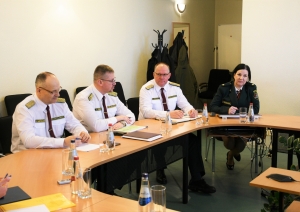FOTO: Saeimas komisijas sēde