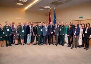 FOTO: Eiropas komisijas pārstāvji un VRS