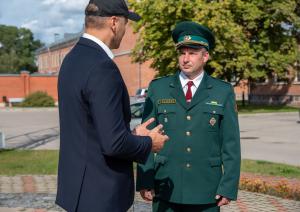 FOTO: Iekšlietu ministra vizīte Daugavpils pārvaldē