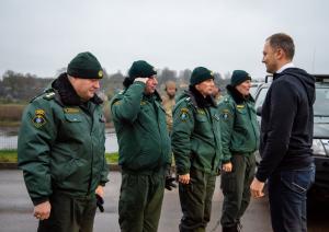 FOTO: Iekšlietu ministrs Daugavpils pārvaldē