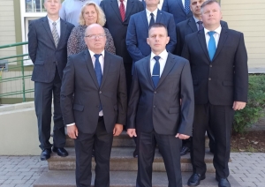 Tiekas Latvijas un Lietuvas pilnvaroto robežas pārstāvju vietnieki un palīgi
