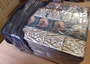 Robežsargi izņem 40 000 kontrabandas cigarešu