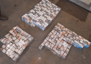 Robežsargi konstatē cigarešu nelikumīgas pārvietošanas gadījumu
