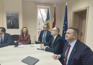 Publicitātes informācija par atskaites konferenci Moldovā 06.-07.12.2023