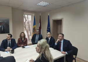 Publicitātes informācija par atskaites konferenci Moldovā 06.-07.12.2023