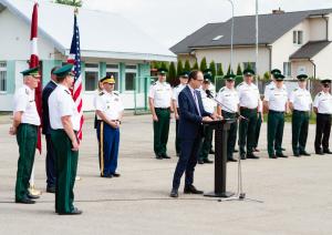 Foto: Valsts robežsardze saņem ASV dāvinājumu