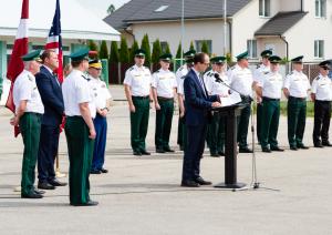 Foto: Valsts robežsardze saņem ASV dāvinājumu