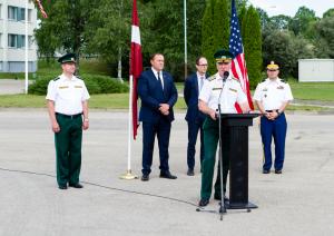 Foto: Valsts robežsardze saņem ASV dāvinājumu