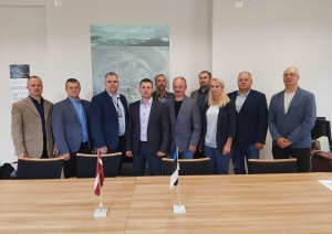 Tiekas Latvijas un Igaunijas pilnvaroto robežas pārstāvju vietnieki un palīgi