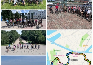 FOTO: Velobrauciena dalībnieku kopbilde