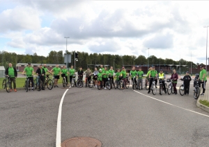 FOTO: Velobrauciena dalībnieku kopbilde
