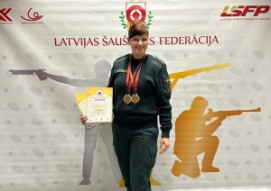 Robežsargi izcīnīja vairākas godalgas